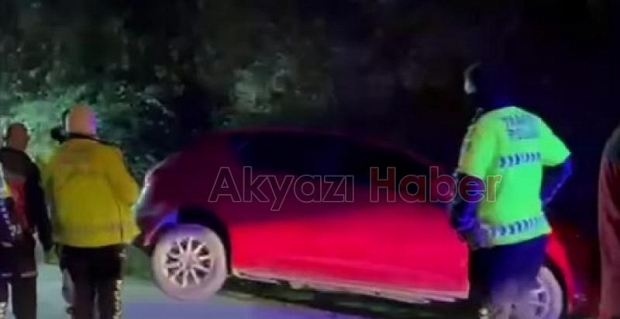 Alkollü sürücü polisten kaçarken kaza yaptı
