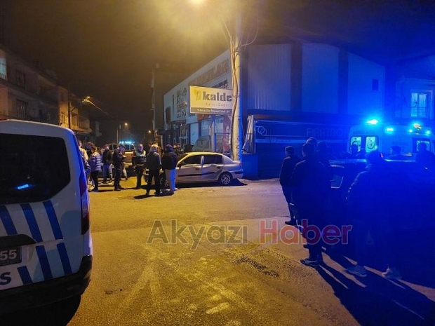 Otomobil ile kamyonet çarpıştı: 1 yaralı
