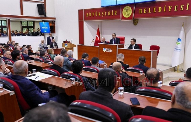 Büyükşehir meclisi toplandı