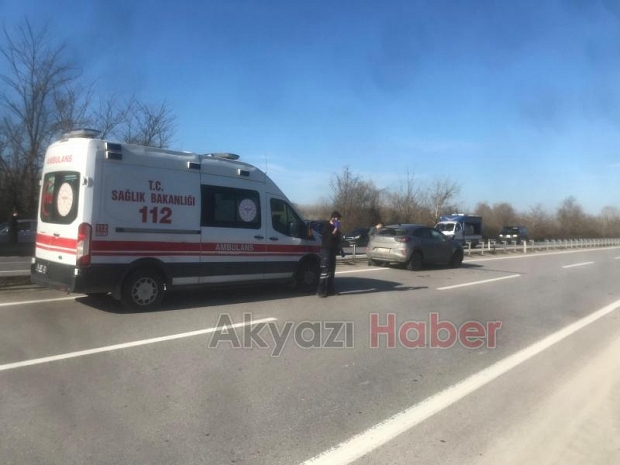 Feci kazada yaşlı adam ağır yaralandı