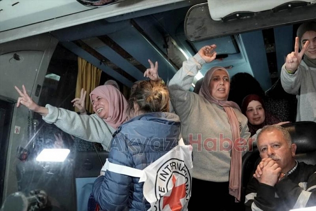 İsrail, 90 Filistinli tutukluyu serbest bıraktı