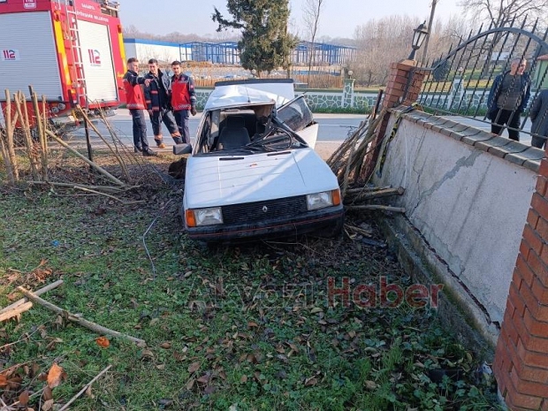 Kepekli'de kaza: 1 yaralı