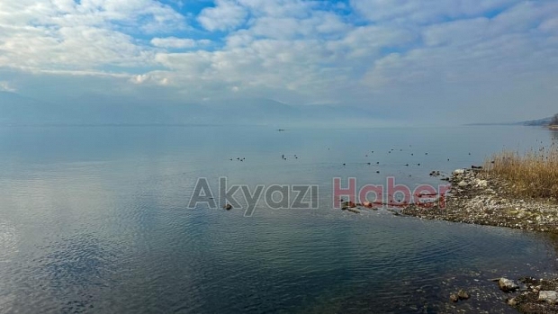 Sapanca Gölü'nde bir haftada 6,5 milyon metreküplük artış