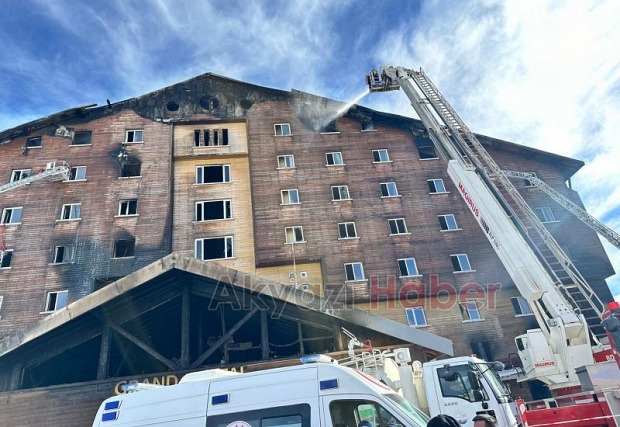 Sakarya itfaiyesi facianın yaşandığı otelde