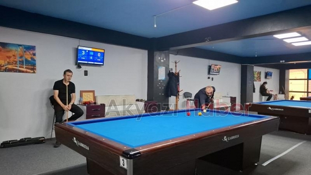 Sakarya Bilardo Şampiyonası Akyazı Bilardo Salonunda Başladı
