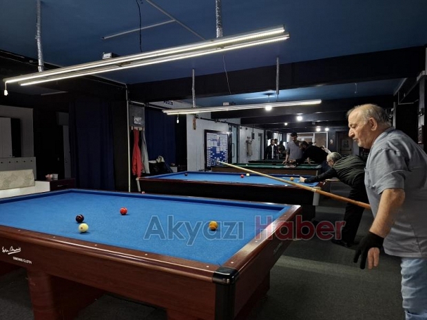 Sakarya Bilardo Şampiyonası Akyazı Bilardo Salonunda Başladı