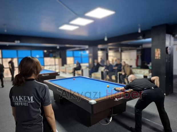 Sakarya Bilardo Şampiyonası Akyazı Bilardo Salonunda Başladı