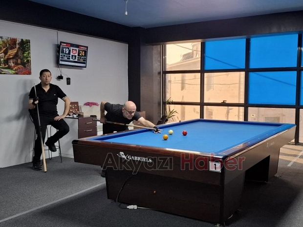 Sakarya Bilardo Şampiyonası Akyazı Bilardo Salonunda Başladı