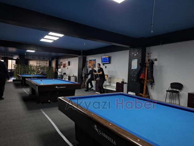 Sakarya Bilardo Şampiyonası Akyazı Bilardo Salonunda Başladı