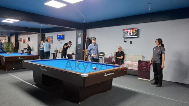 Sakarya Bilardo Şampiyonası Akyazı Bilardo Salonunda Başladı