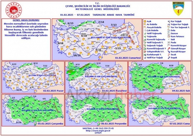 Sakarya Valiliği nden soğuk hava ve yağış uyarısı