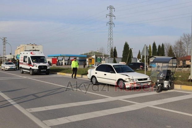 D-140'da kaza:1 yaralı