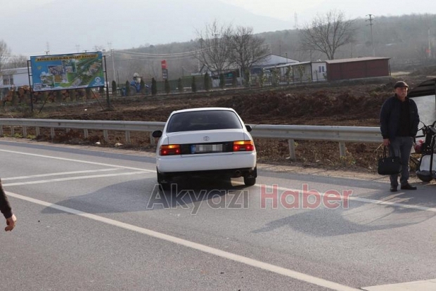 D-140'da kaza:1 yaralı