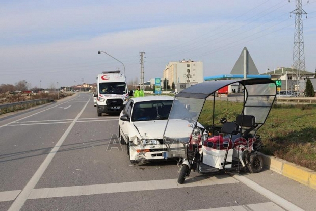 D-140'da kaza:1 yaralı