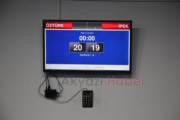 Sakarya İl Üç Bant Turnuvası Akyazı Bilardo Spor Salonu'nda gerçekleştirildi. 