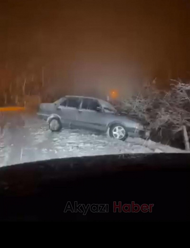Kar yağdı kazalar peş peşe geldi! 