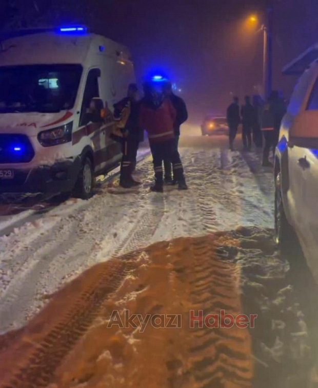 Kar yağdı kazalar peş peşe geldi! 