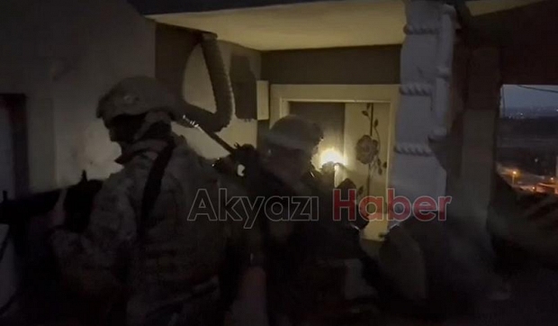 Sakarya'da torbacı operasyonu