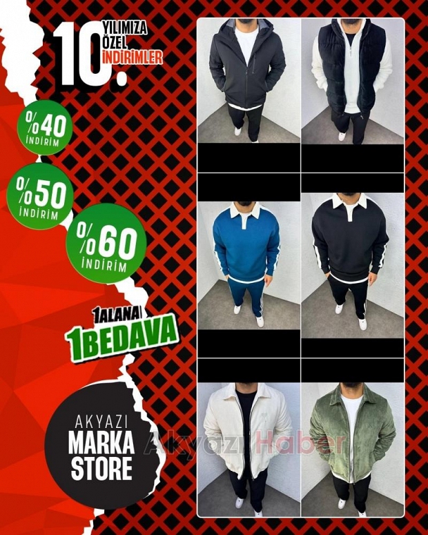 Marka Store Akyazı'dan 10. Yıla Özel Dev kampanya Devam Ediyor!