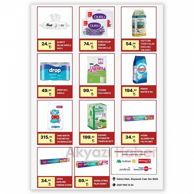 Ramazan’a Özel İndirimler Cadde Market’te!