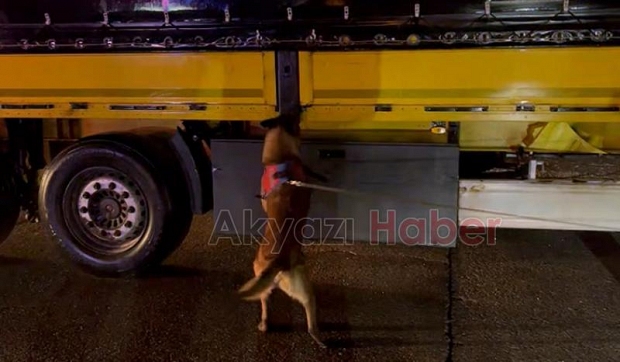 Tırda 3,5 ton kaçak tütün ele geçirildi