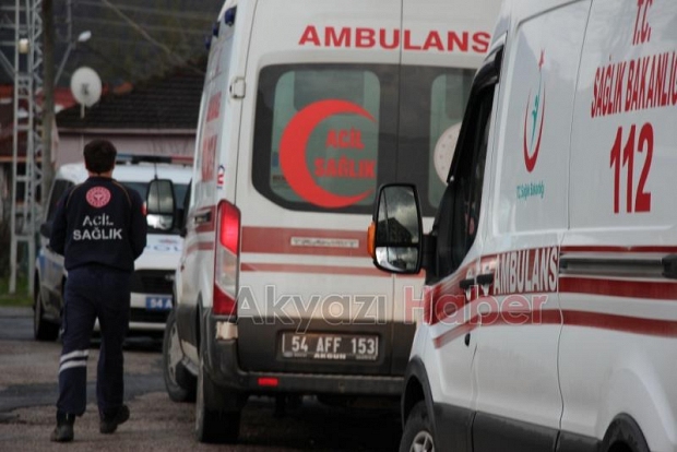 Yemek yerken bayılan karı koca hastaneye kaldırıldı