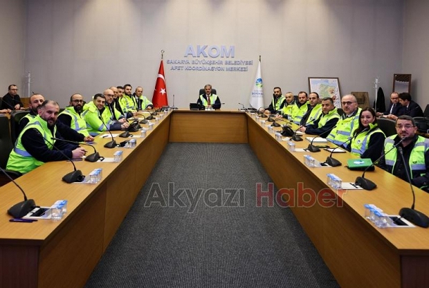 Sakarya'da kar toplantısı