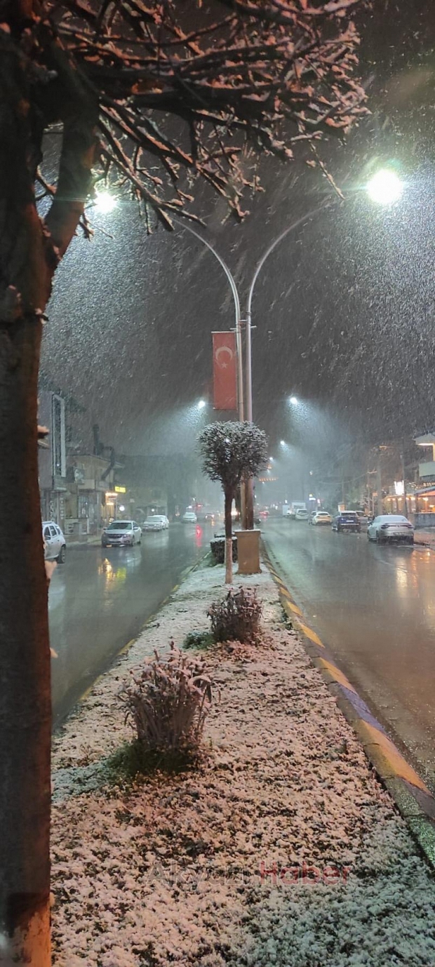 Sakarya'da kar yağışı başladı