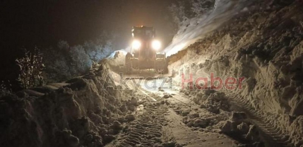 Yaylada mahsur kalanlar için kurtarma çalışması başlatıldı