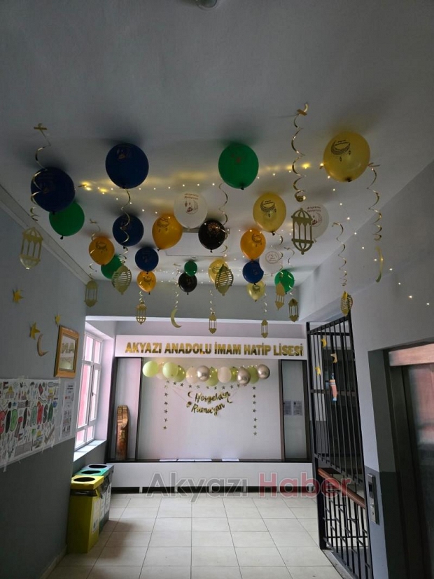 Akyazı Anadolu İmam Hatip Lisesi Ramazan hazırlıklarını tamamladı