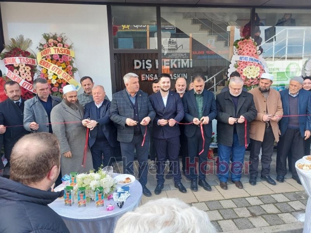 Ensar Taşkın Diş Hekimi Kliniği Açıldı!