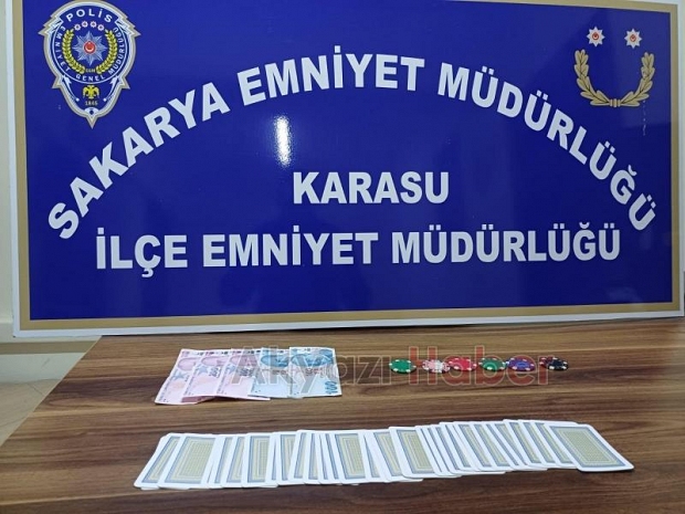 Sakarya'da iki ilçede kumar baskını