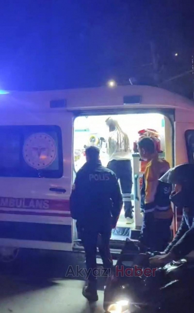 Ada Caddesi'nde kaza 1 yaralı