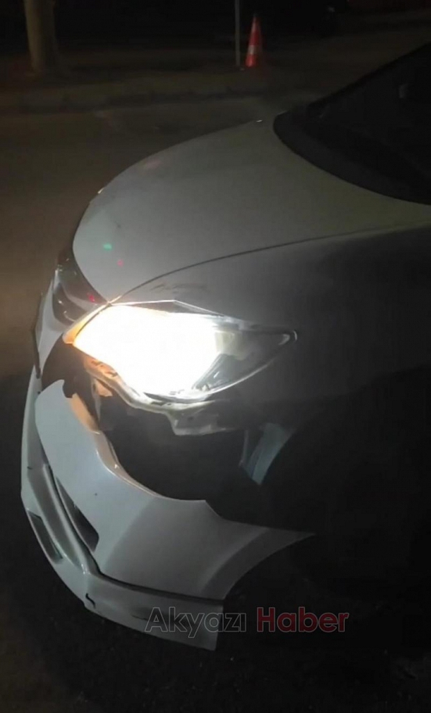 Ada Caddesi'nde kaza 1 yaralı