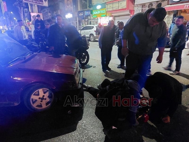 Yasak yerden U dönüşü yaptı, motosikletli yaralandı
