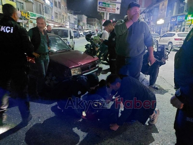 Yasak yerden U dönüşü yaptı, motosikletli yaralandı