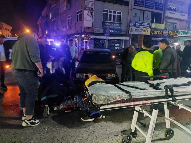 Yasak yerden U dönüşü yaptı, motosikletli yaralandı