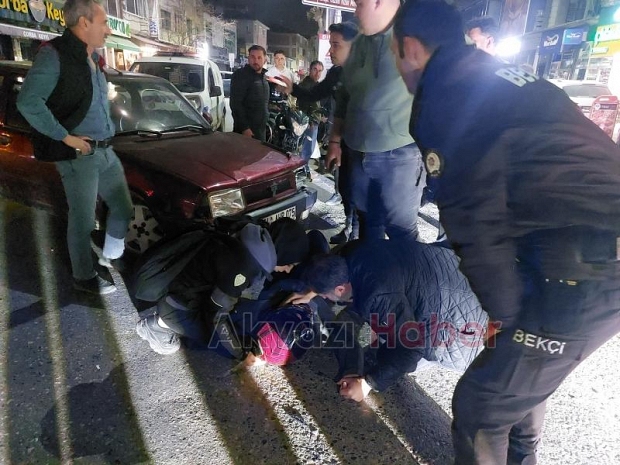Yasak yerden U dönüşü yaptı, motosikletli yaralandı