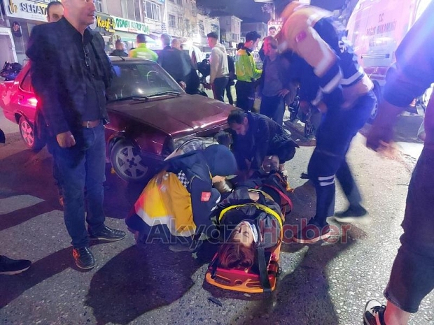 Yasak yerden U dönüşü yaptı, motosikletli yaralandı