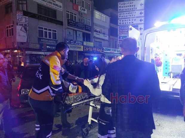 Yasak yerden U dönüşü yaptı, motosikletli yaralandı