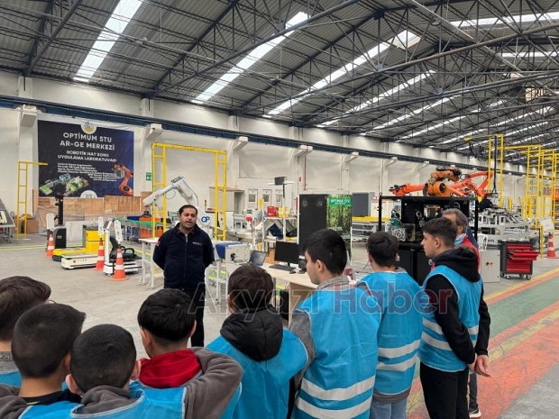 Geleceğin Profesyonelleri, Bugünden Sanayiyle Tanıştı! ÖSEL Projesinin Mart Ziyaretleri Sona Erdi