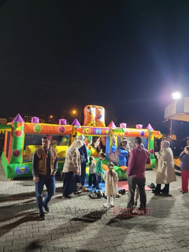 Akşemseddin Camiinde çocuklar için Ramazan eğlencesi düzenlendi