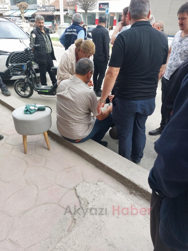 Servis şoförü direksiyon başında fenalaştı