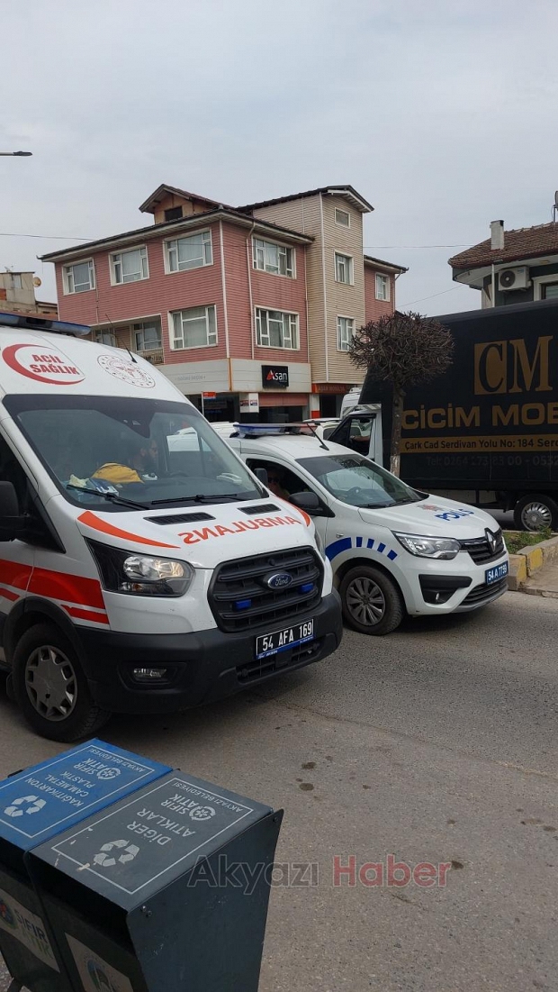 Servis şoförü direksiyon başında fenalaştı