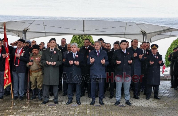 Sakarya'da Çanakkale şehitlerini anma töreni