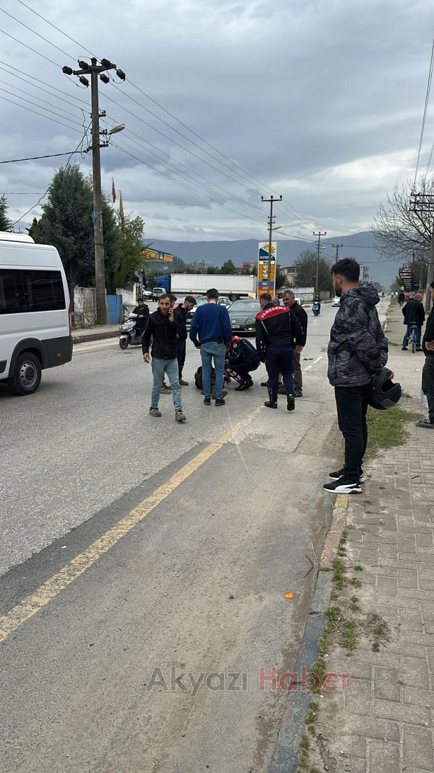 Ada Caddesinde kaza