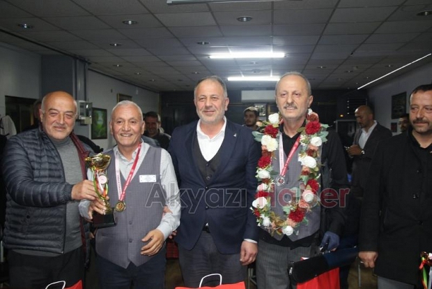 Akyazı'da Bilardo Turnuvası Finali Gerçekleşti