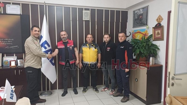 SAKTİM ve SABAH AFAD'a ziyaret gerçekleştirdi