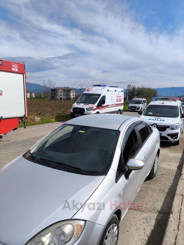 Ağaca çarpan araçtaki 2 kişi yaralandı