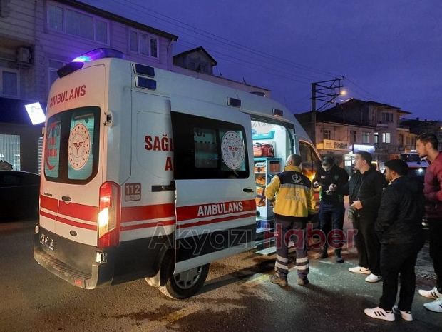 Ada Caddesinde kaza 2 yaralı